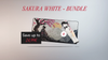 SAKURA WHITE - GAMING MOUSEPAD (SPEED) + ARMSLEEVE